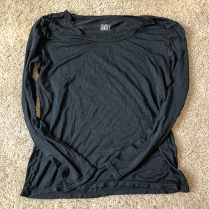 Long Sleeve Black T-shirt